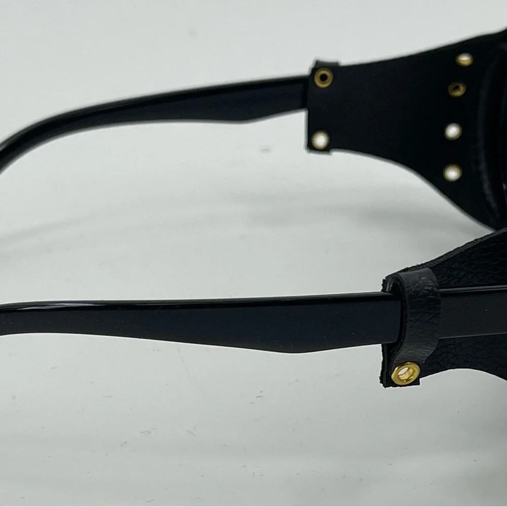 Technigadgets Steampunk Retro Sunglasses with‎ Zipper Hard Case New NWOT